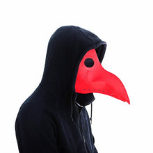 Load image into Gallery viewer, plague doctor mask Beak Doctor Mask Long Nose Cosplay Fancy Mask plague doctor Gothic Retro Rock Leather Halloween beak Mask PY